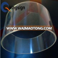 High transmittance large diameter clear acrylic tube for aquarium