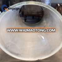 Large diameter 800mm cast acrylic clear tube  aquarium