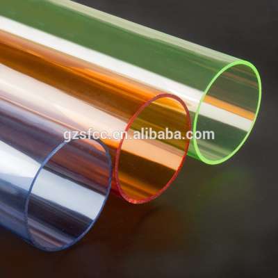 Customized high quality PC pipe Polycarbonate plastic tube